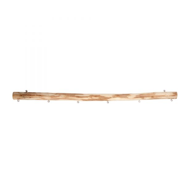 Ast Holzstab zum Aufhängen mit 6 Anhängeösen, L 40 cm